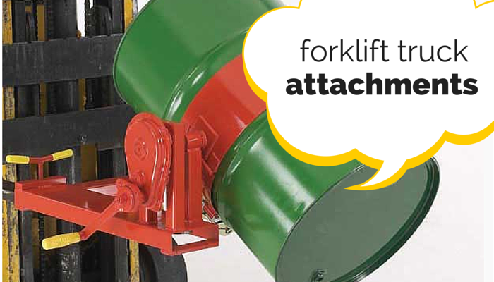 Forklift truck attachments