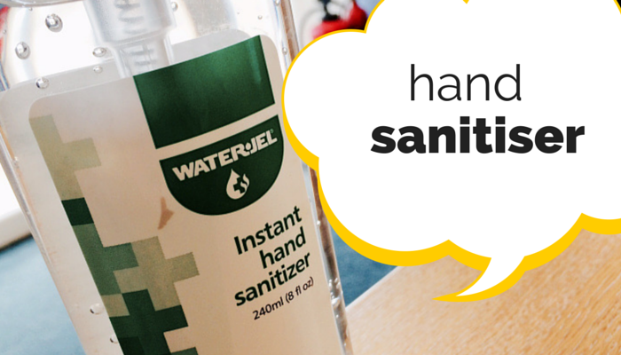 hand sanitsier