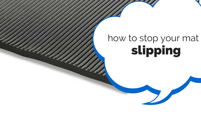 Stop gym mat online from slipping