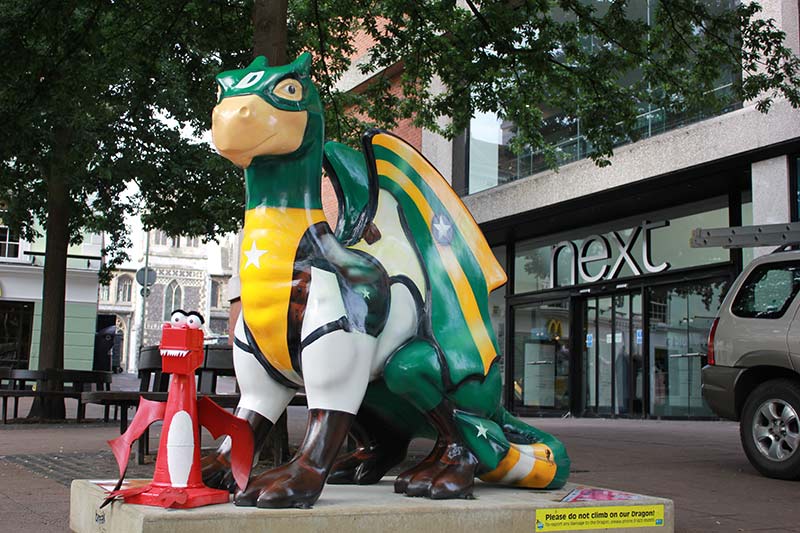 George visits the GoGoDragons | ESE Direct