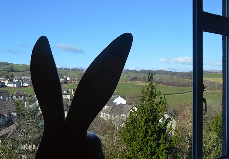 GoGo Jack Hareman admiring the Cumbrian view