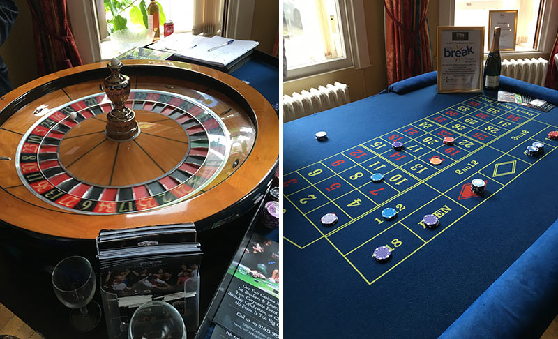 The Roulette wheel at Lunch on the Green