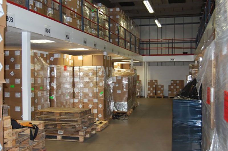 warehouse mezzanine floor