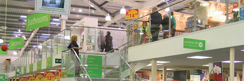 supermarket mezzanine floor