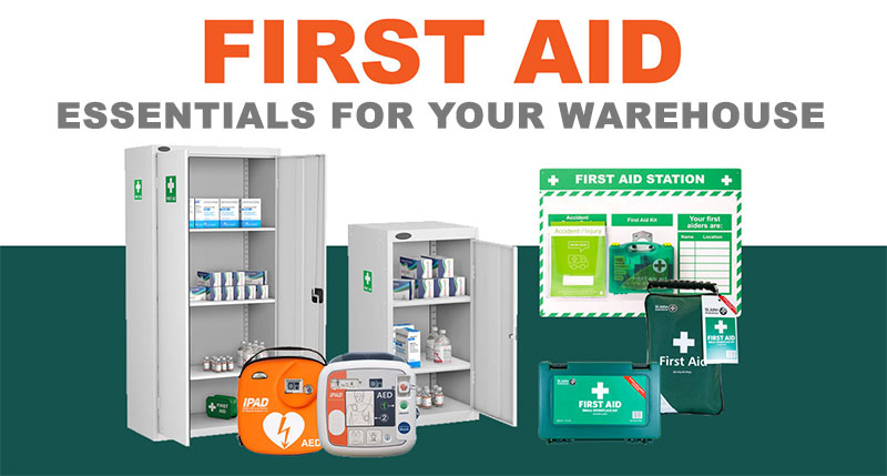 first aid essentials for your warehouse