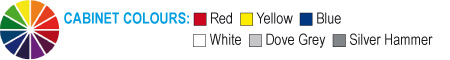 Flammable cabinets colour range