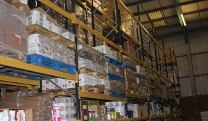 Pallet racking designed and installed by ESE Projects