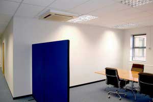 Partitioning screen