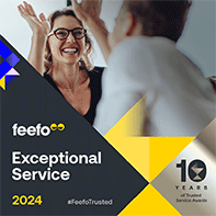 ESE Direct are a Feefo Exceptional Service Award Winner 2024