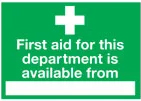 First Aid Sign