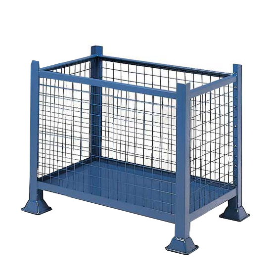 Click to view product details and reviews for 1 Tonne Metal Stillage Mesh Sides 460 X 610 X 610mm.
