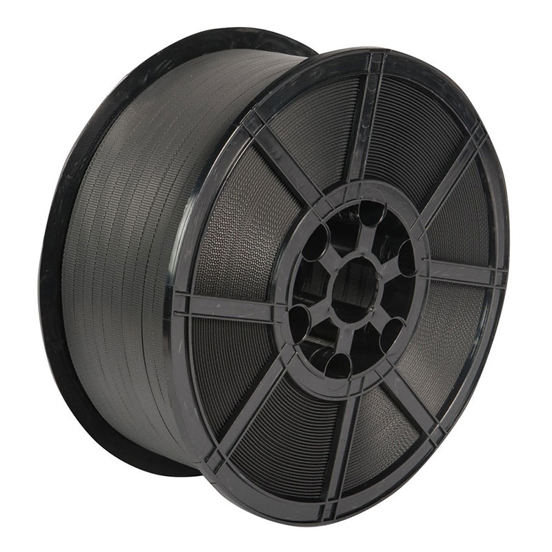 Click to view product details and reviews for Black Polypropylene Strapping Reel 15mm Wide 1000m Long.