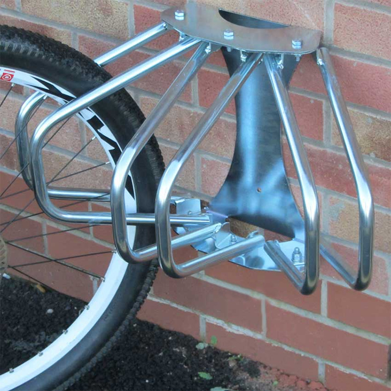 1 Section Adjustable Wall Mounted Cycle Rack