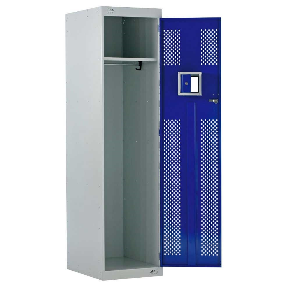 Click to view product details and reviews for 2 Compartment Police Locker Inc Clear Front In Door Compartment 1800h.