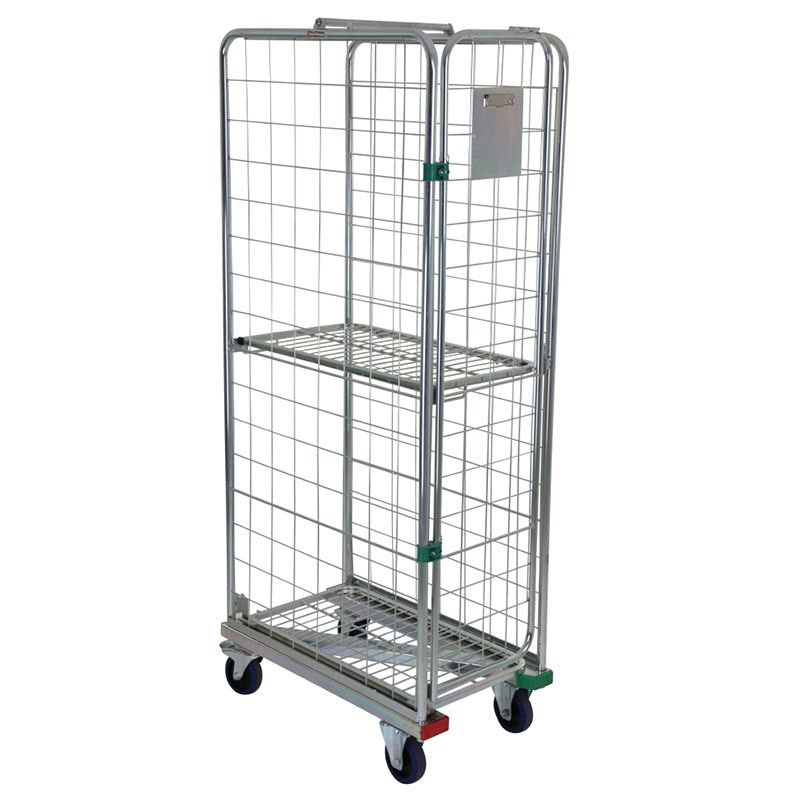 Click to view product details and reviews for 3 Sided Nestable Narrow Aisle Roll Cage.