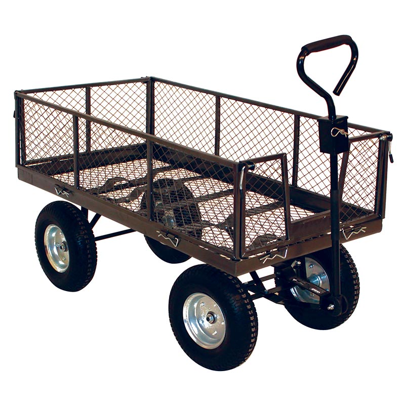 Click to view product details and reviews for 400kg Industrial Platform Truck With Puncture Proof Tyres And Mesh Platform Platform Size 1250 X 590mm.