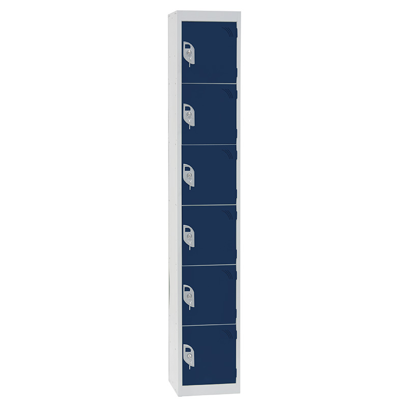 Click to view product details and reviews for 6 Compartment 6 Door Steel Lockers 1800h X 300w X 300d.