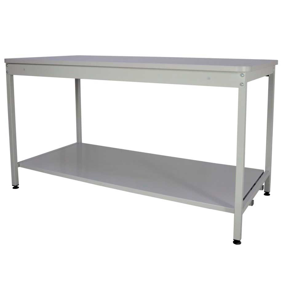 Click to view product details and reviews for Open Mailroom Bench With Lower Shelf Mfc Worktop 920 X 1230 X 750mm.