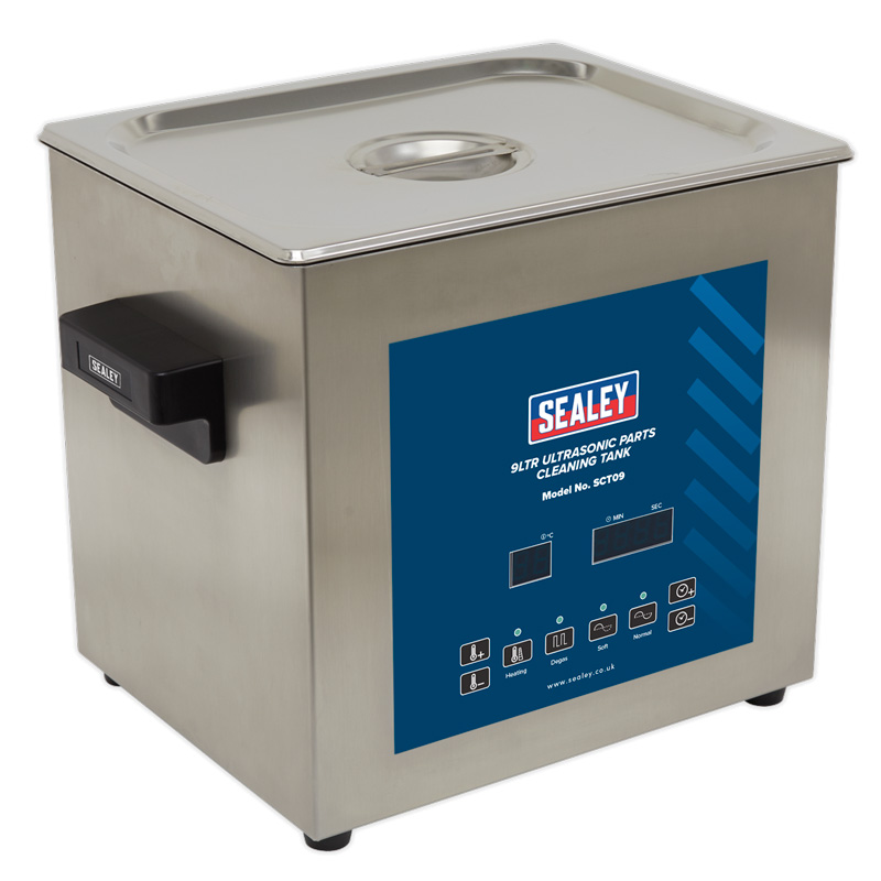 Sealey 9l Ultrasonic Parts Cleaning Tank