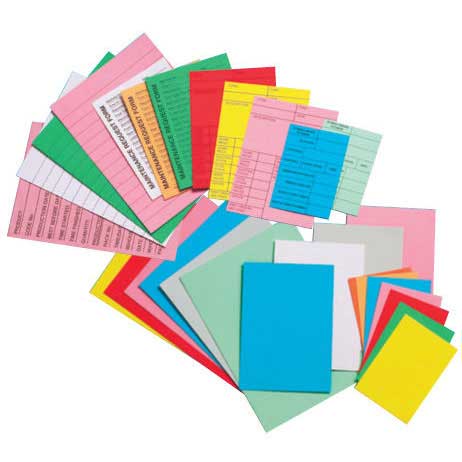 A6 / A7 / A8 Planner Cards - Packs of 100