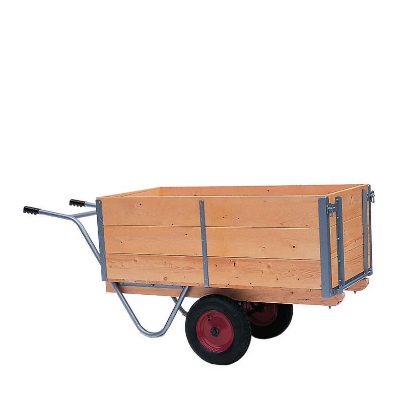 Balanced Trucks With Wood Sides 1524 X 762 X 850 Handles One End Short Sides