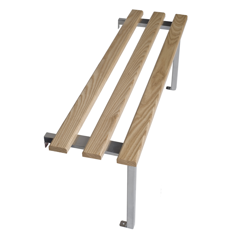 Classic Heartwood Mono Leg Bench 25m W X 350mm D X 450mm H