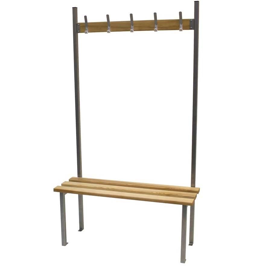 Click to view product details and reviews for Single Sided Classic Solo Zinc Coated Bench 15m Wide 8 Hooks.