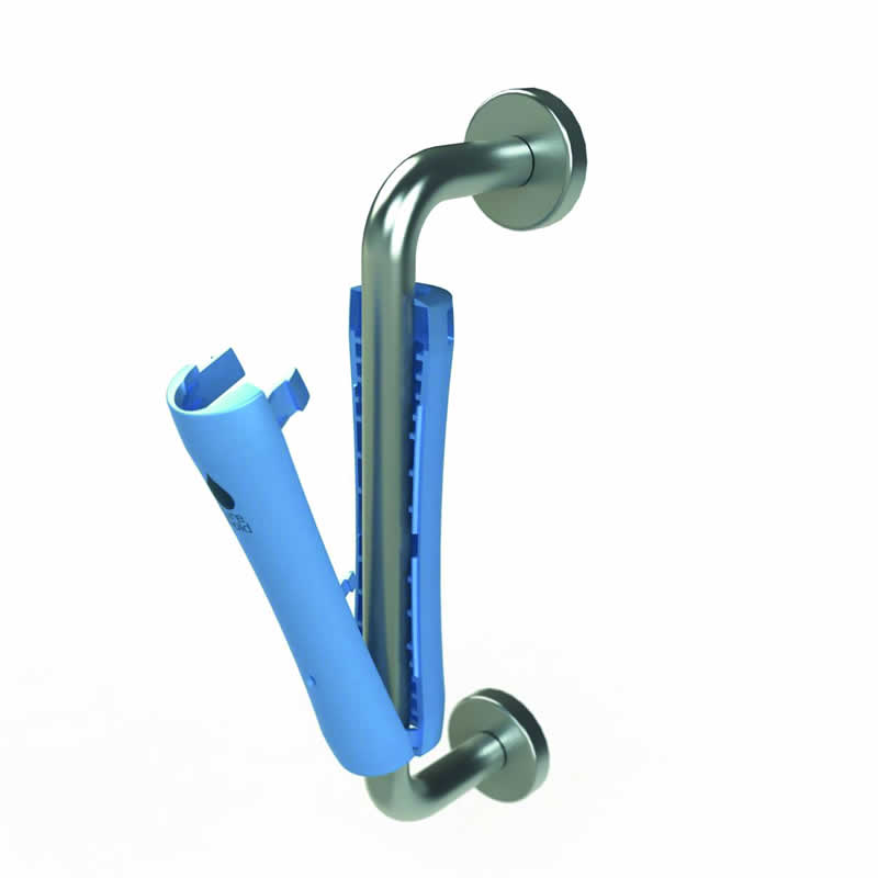 Click to view product details and reviews for Clip On Hygienic Antibacterial Pull Door Handle.