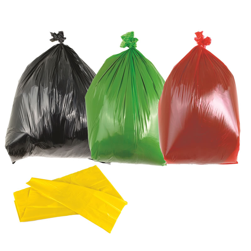 Coloured Bin Bags & Black Sacks | ESE Direct