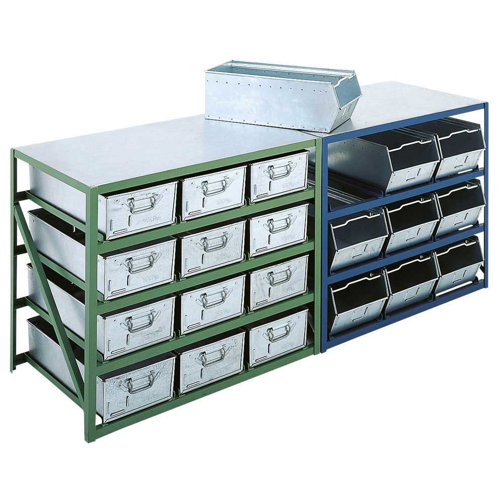Counter Bench Storage Unit For 12 Tote Pans 850h X 1040w X 305d