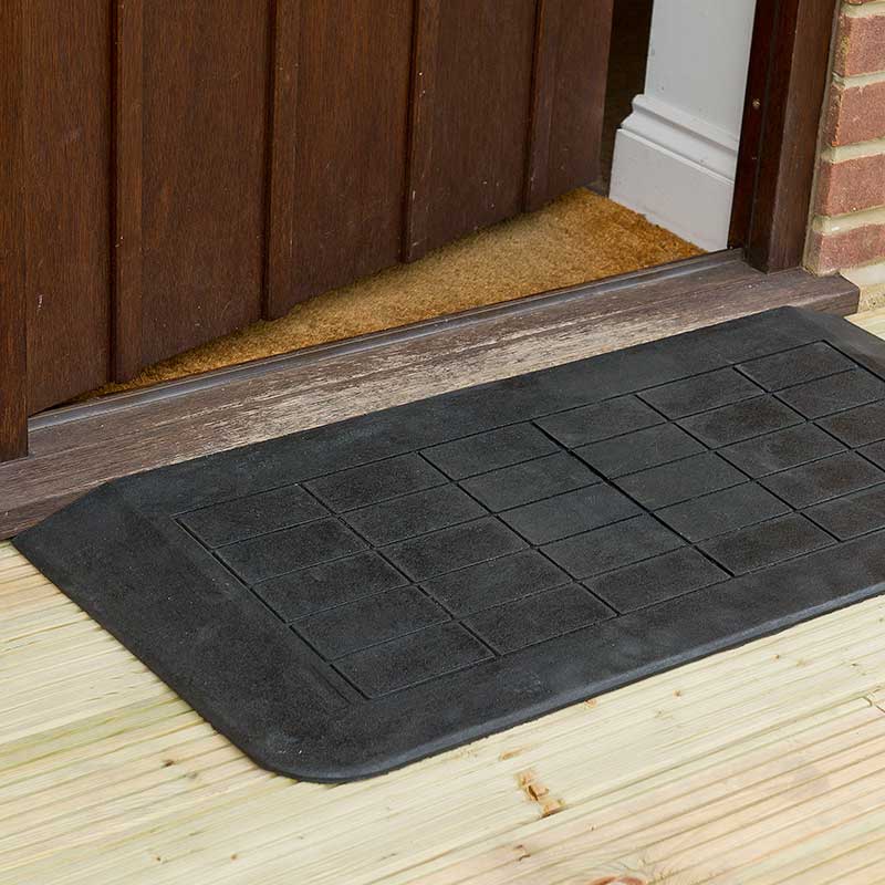 Doorline Neatedge Rubber Access Ramp - 50 x 400 x 900mm (H x L x W)