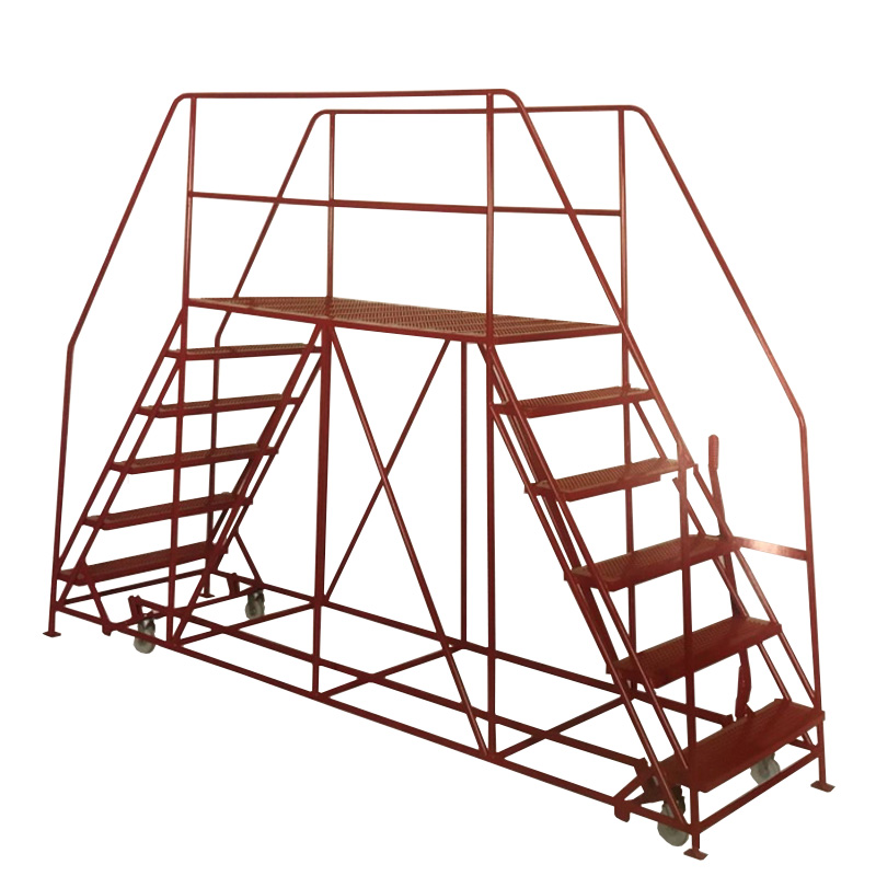 Double Side Access Platforms 3 to 10 treads, 1.6m platform Depth