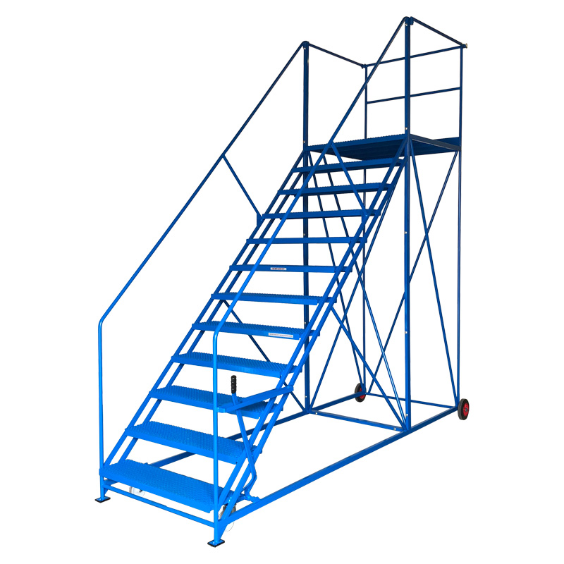 Easy Slope 45° Safety Steps 559mm Wide 3 to 12 Metal Treads