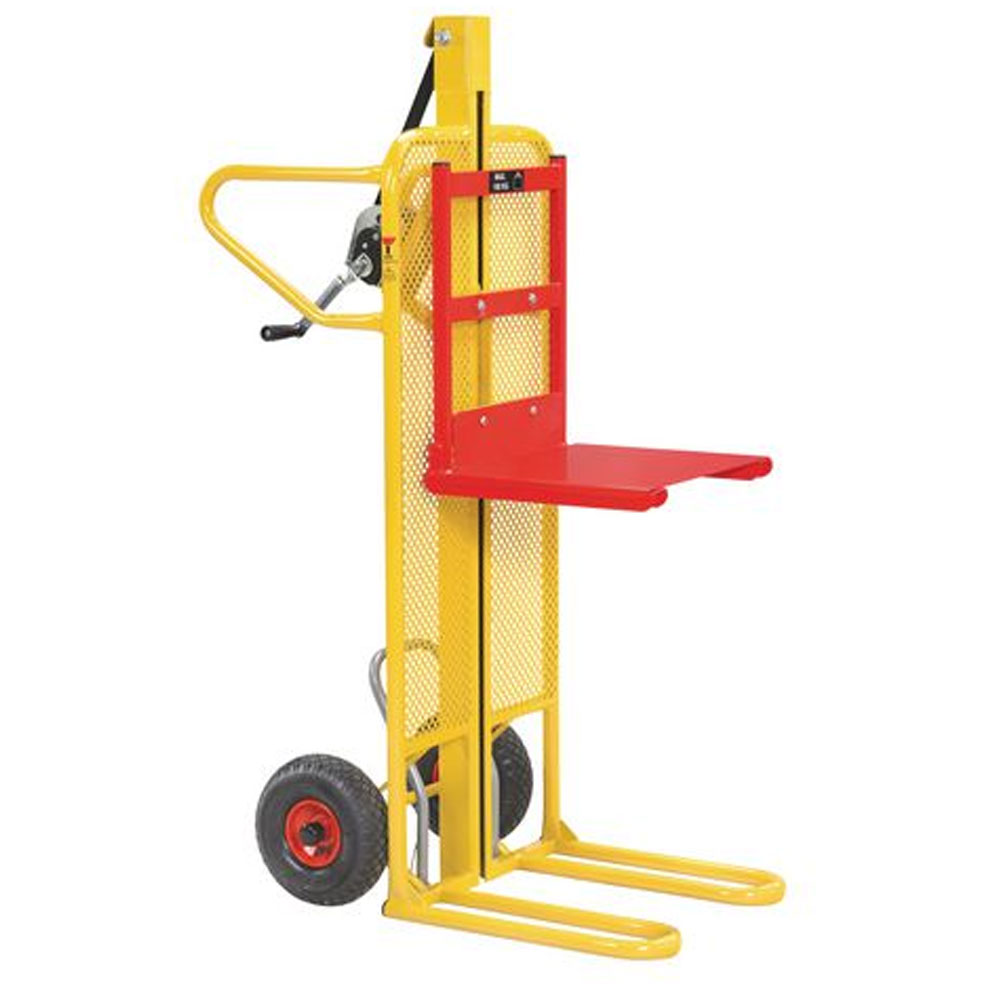 Easy Tip Winch Stacker With 100kg Capacity