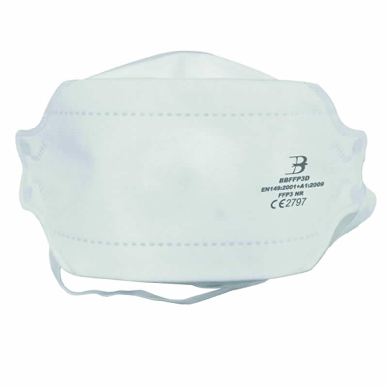 Ffp3 Disposable White Face Mask Box Of 20