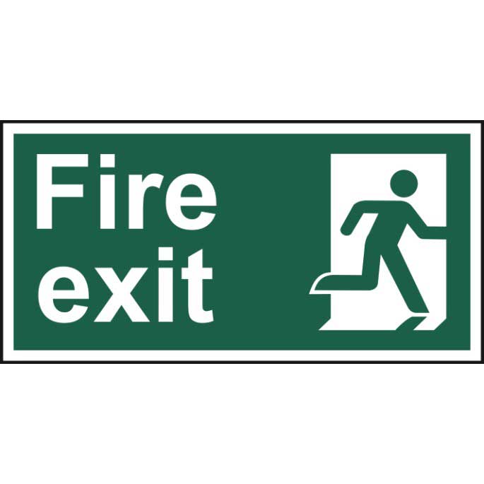 Click to view product details and reviews for Fire Exit Man Right Self Adhesive Sticky Sign 300 X 150mm.