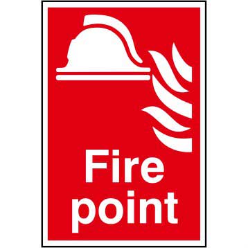 Click to view product details and reviews for Fire Point Self Adhesive Sticky Sign 200 X 300mm.