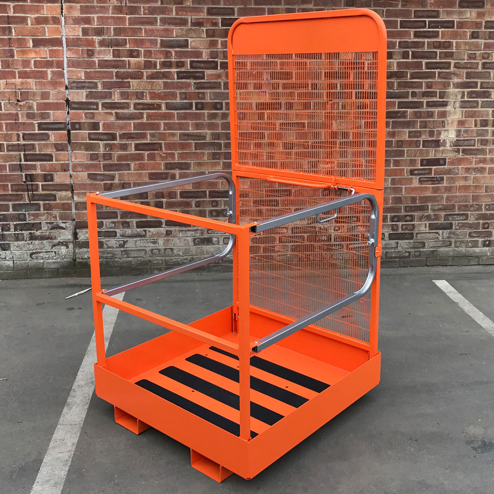 Click to view product details and reviews for Folding Access Forklift Cage 250kg Capacity.