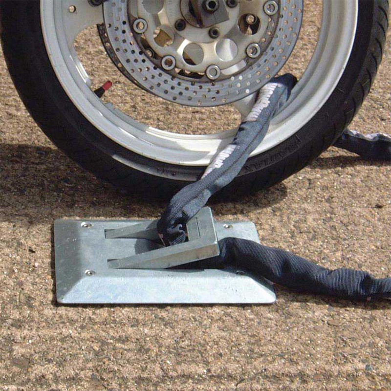 Click to view product details and reviews for Fully Galvanised Motorcycle Locking Loop Bolt Down.