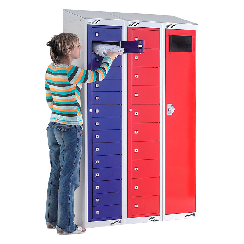 Used Garment Collection Locker With Chute
