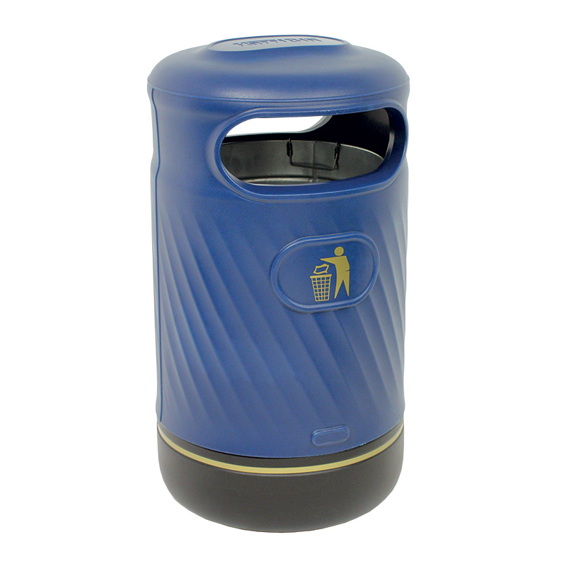 Click to view product details and reviews for Harribin 100l Outdoor Litter Bin Dark Green.