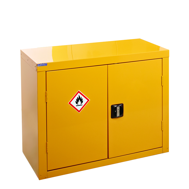 Hazardous Storage Coshh Cupboard 1800h X 1200w X 450d 2 Door 3 Shelves