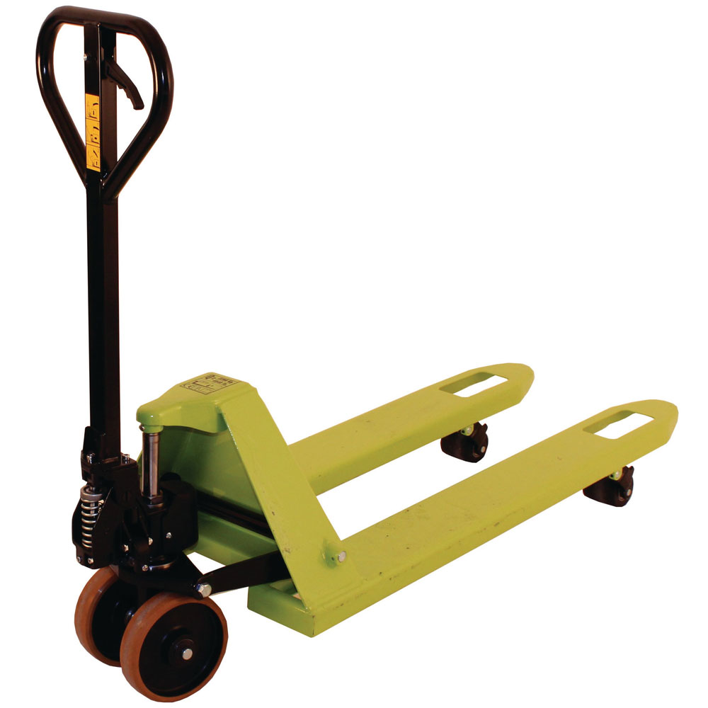 Click to view product details and reviews for 22 Ton Pallet Truck 1000 X 685mm Tandem Nylon Roller.