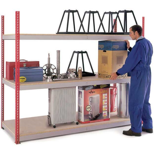 Click to view product details and reviews for Heavy Duty Just Shelving 1981h X 1500w X 450d 3 Chipboard Shelf Levels.