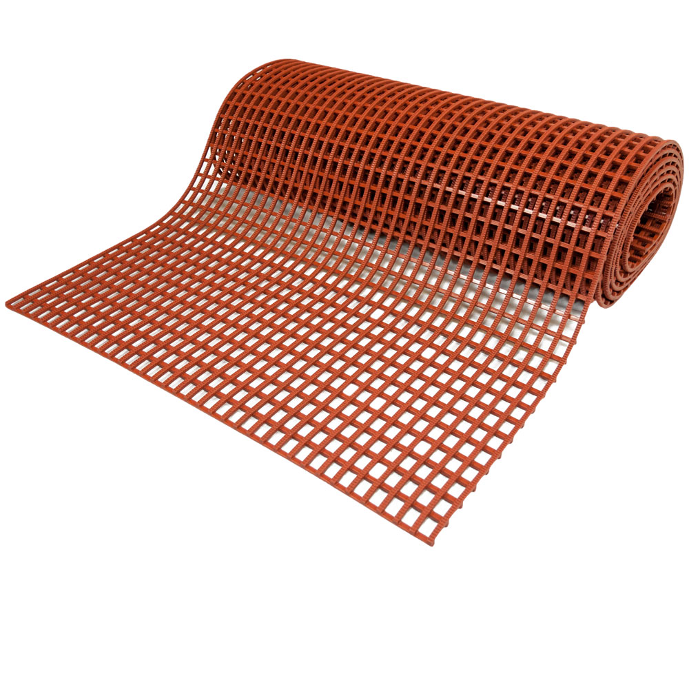 Click to view product details and reviews for Herongripa Vinyl Industrial Walkway Matting Roll Terracotta 122 X 5m.
