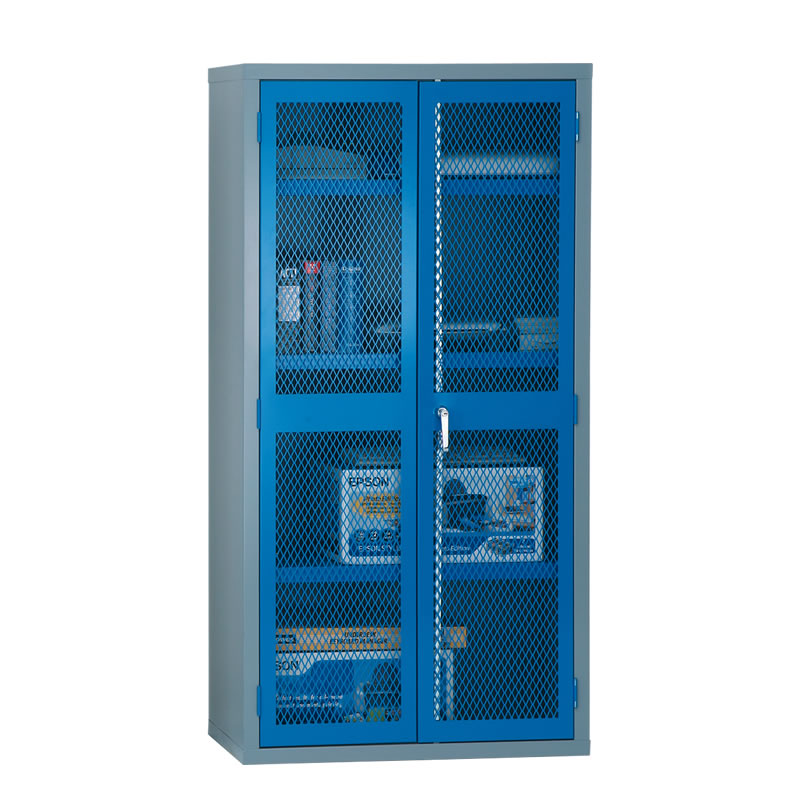 Hinged Mesh Door Security Cabinets