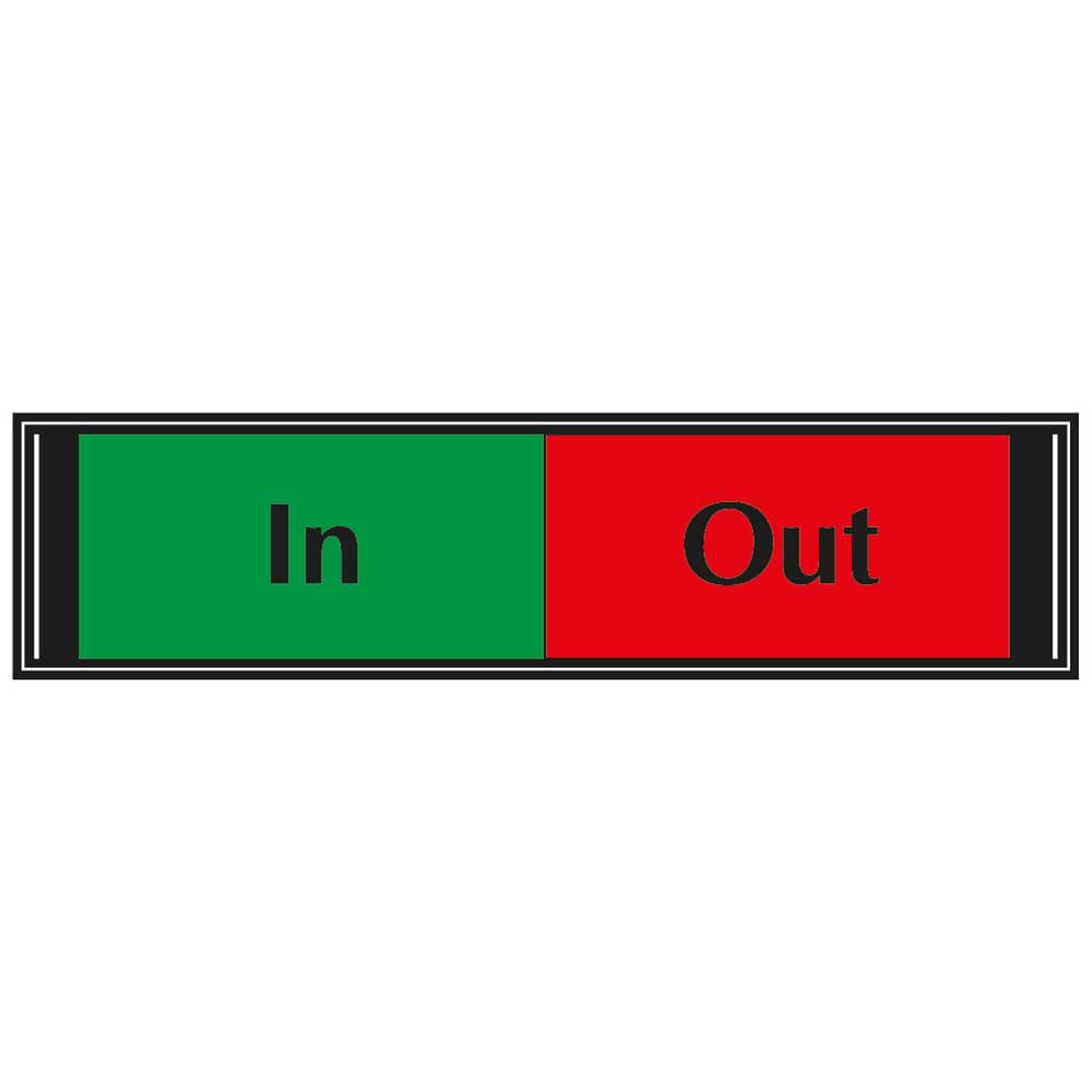 In / Out Sliding Sign for Doors G6DB/IO | ESE Direct