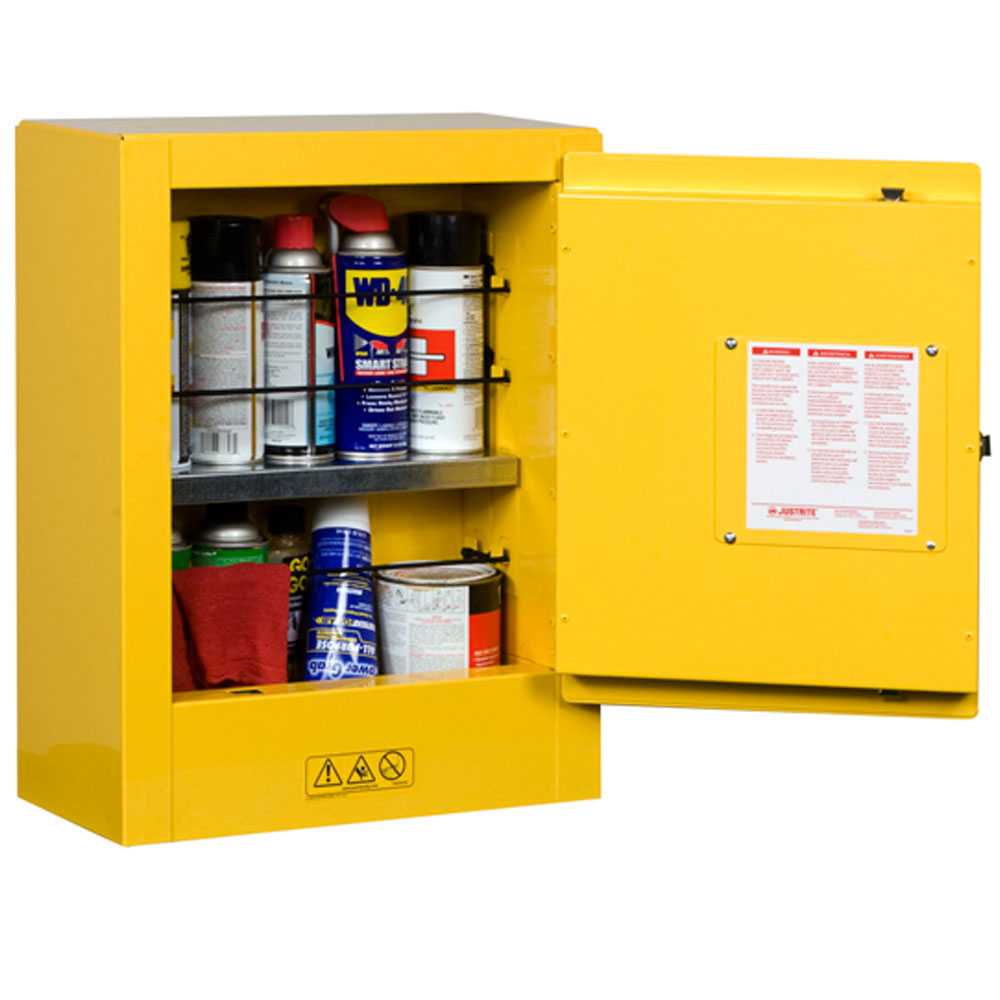 Photos - Tool Box Cabinet Justrite Counter top Flammable Storage  - self close - 8904201 8904 