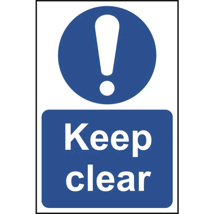 Click to view product details and reviews for Keep Clear Sign 1mm Rigid Pvc Board 300 X 200mm.