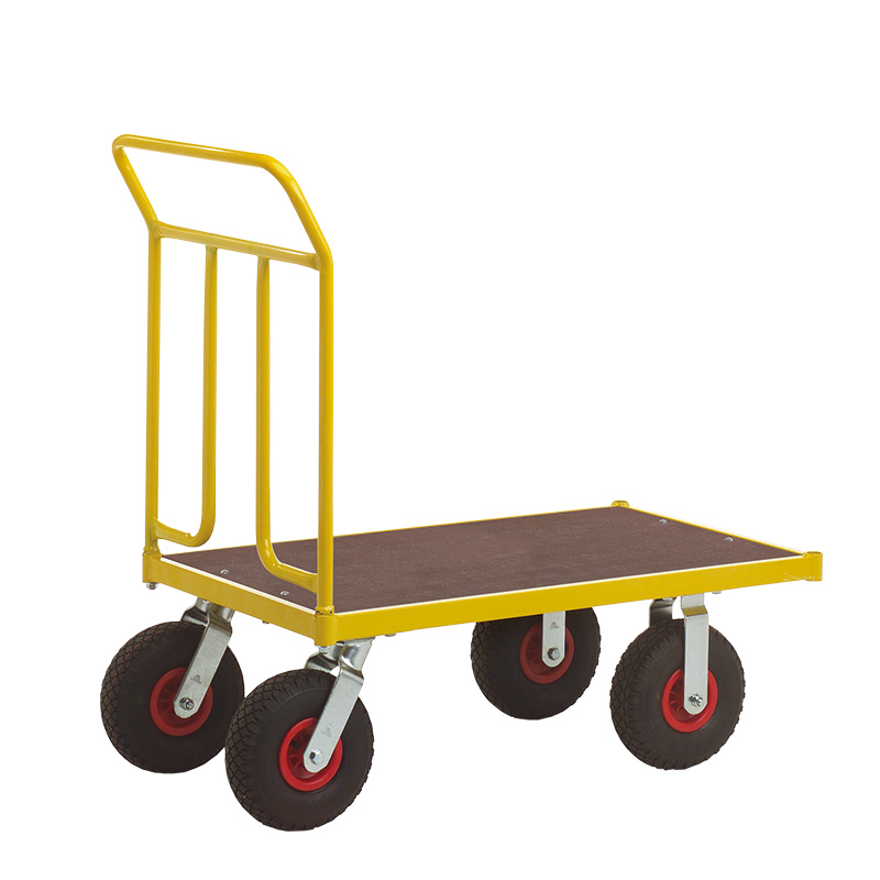 Heavy Duty Platform Truck with 400kg Capacity, Single or Double Ended